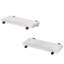 Abedallah 2 Piece Pine Solid Wood Floating Shelf