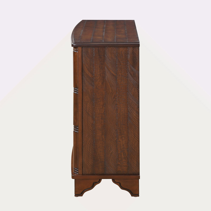 40" Console Table With Storage Shelf, Retro Entryway Table With Adjustable Storage Shelf, Sofa Couch Table For Hallway, Entry Way, Living Room, Foyer