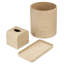 Grasscloth Rounded Vanity Tray-1130921691
