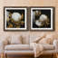 Cotton Balls I - Ensemble de 2 reproductions d'art sur papier encadrées-1798155714-1798155771