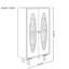 Vitrine design français rétro