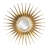 Cadence Metal Sunburst Wall Mirror