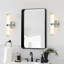 Applique murale en résine imitation marbre et chrome, ensemble de 2, luminaire vertical moderne pour salle de bain, couloir et chambre à coucher (seulement intérieur)