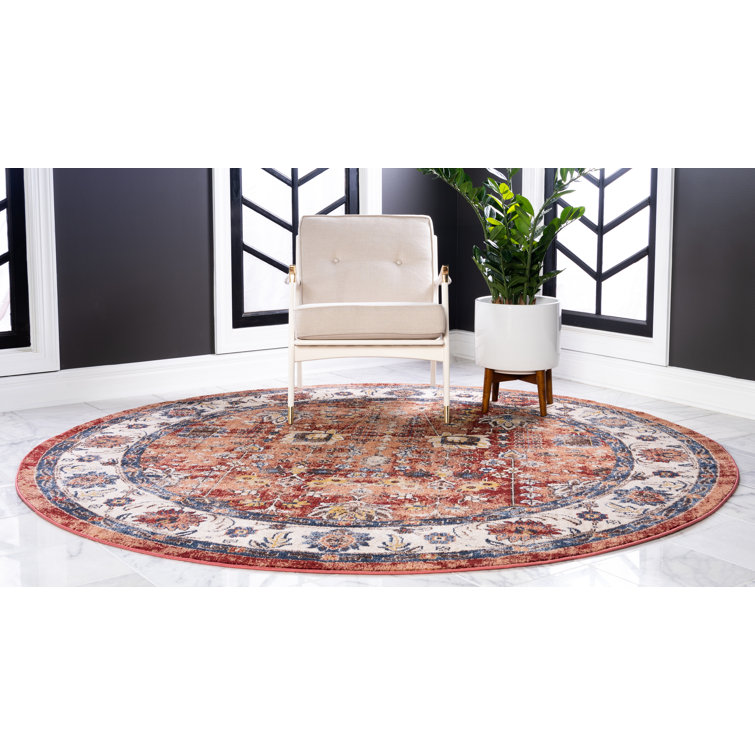 Tapis brun à motif oriental Bally''s