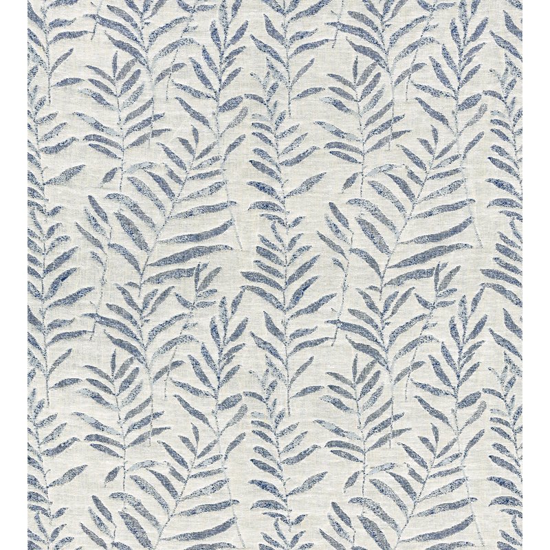 Breeze Willow Weave Fabric, Navy