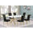 Benzino Trestle Dining Set-1025142340-1025142342-1025224444
