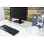 Support de bureau ergonomique en verre