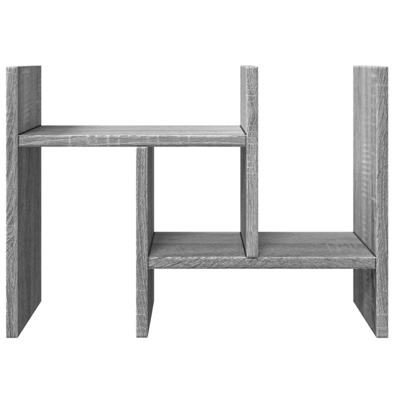 Desk Organiser 34.5X15.5X35.5 Cm Engineered Wood, Grey Sonoma