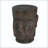 Easter Island Moai Statue Pedestal End Table - Light Grey, MGO