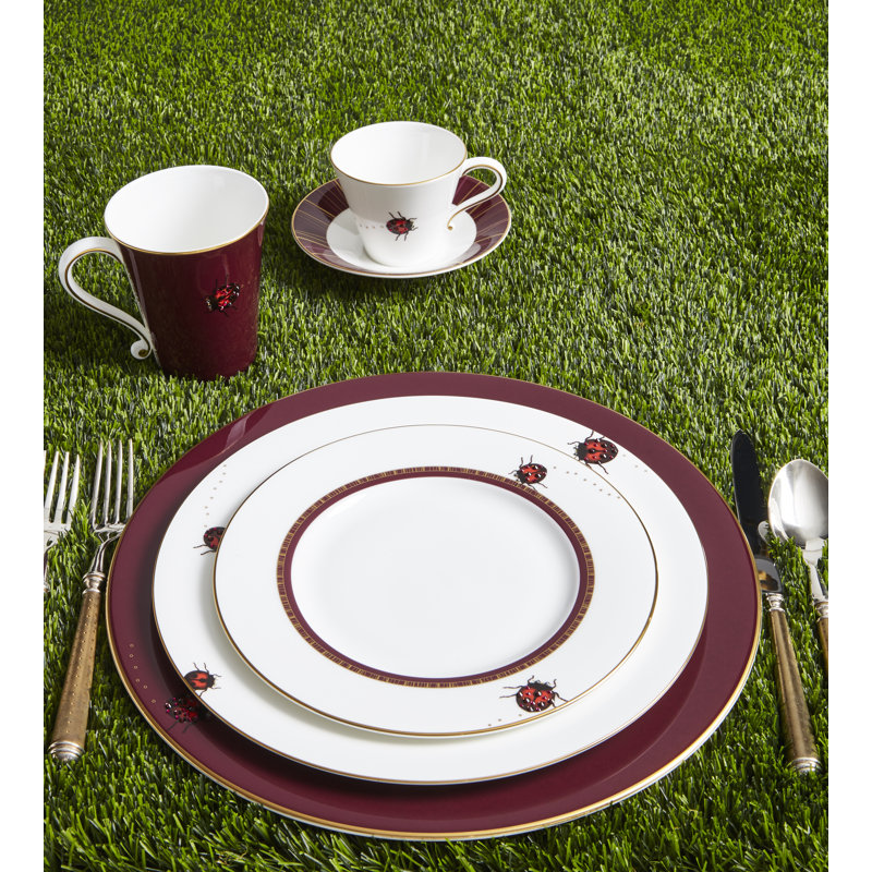 Handmade China Salad/Dessert Plate