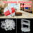 100Pcs Tile Levelling System Spacer Clips Floor Wall Tiling Tool - 2.0mm