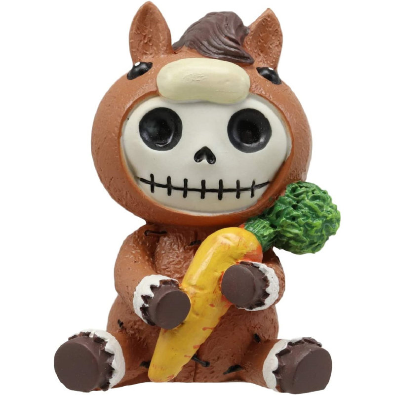 Figurine d'âne avec carotte géante Craig-James