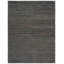 Tapis gris anthracite en jute / coton tissé à la main Paucar-67007972