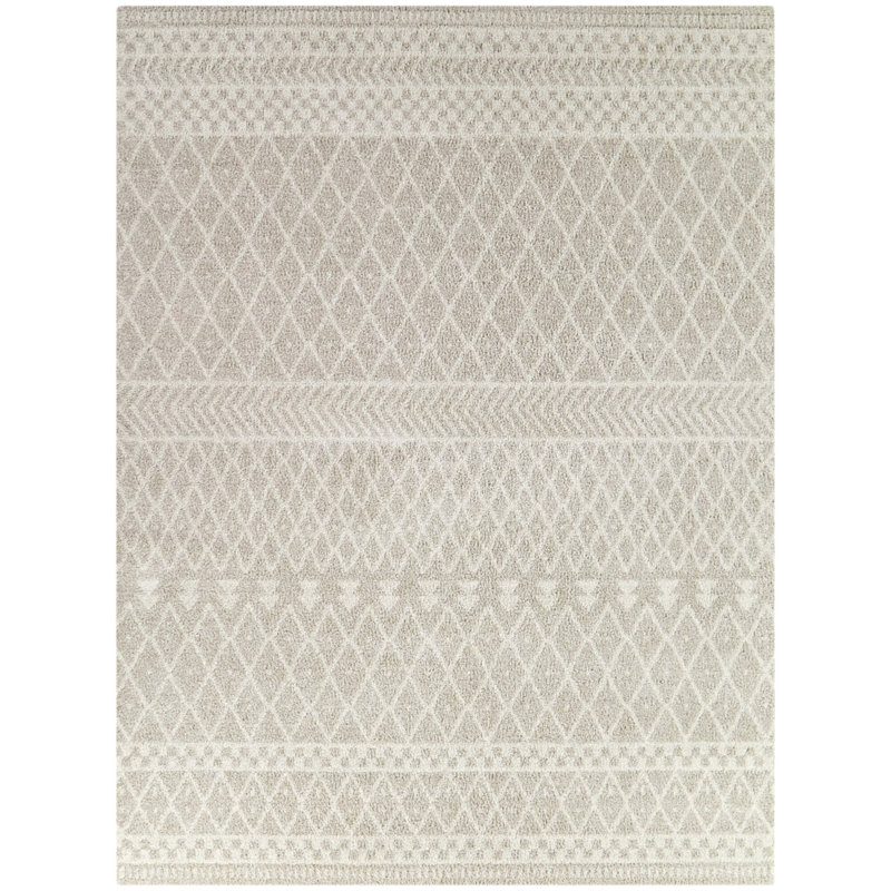 Tapis taupe Kennadi, Rectangle 5 pi 3 po x 7 pi