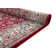 Benares Hand Woven Wool Red Indoor Rug