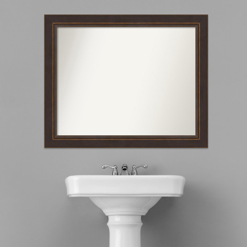 Miroir de salle de bain Annaly, 26,5 po x 32,5 po
