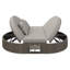 140.5cm Wide Curved Steel Patio Daybed