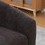 Fauteuil demi-tonneau pivotant en chenille de 31,89 pouces de largeur par 31,89 pouces en chenille par Modern Home Accent Seating