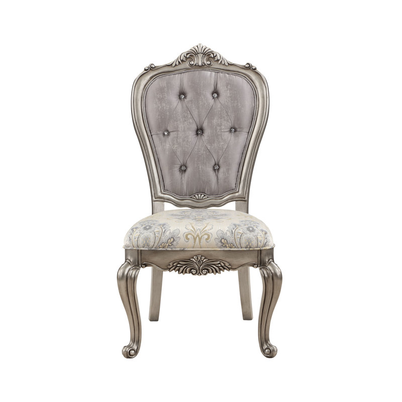 Chaise de salle à manger rembourrée Kristela de Plantinum antique (ensemble de 2)