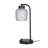 Prismatic 1-Light Desk Lamp - Black