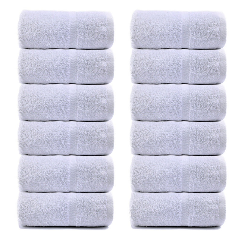Ensemble de 12 serviettes essuie-mains Foss Economy