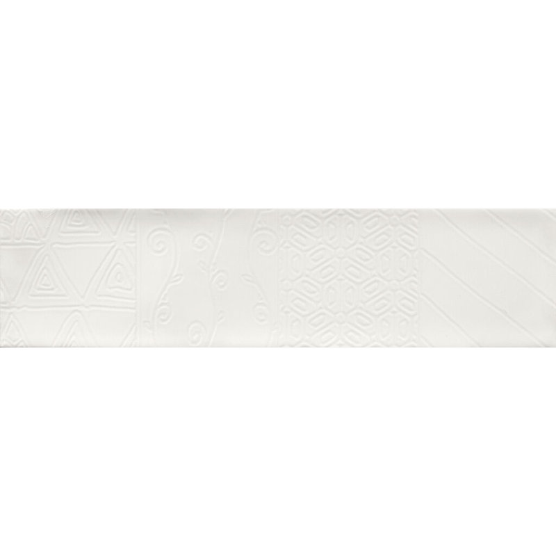 ALCHIMIA WHTE REV DÉCOR BRILLANT 3X12