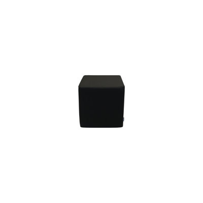 Amlie 45cm Wide Square Solid Colour Pouffe Ottoman