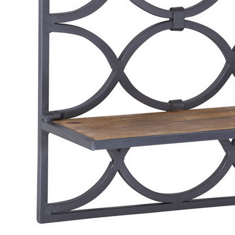 Ballesteros 2 Piece Tiered Shelf