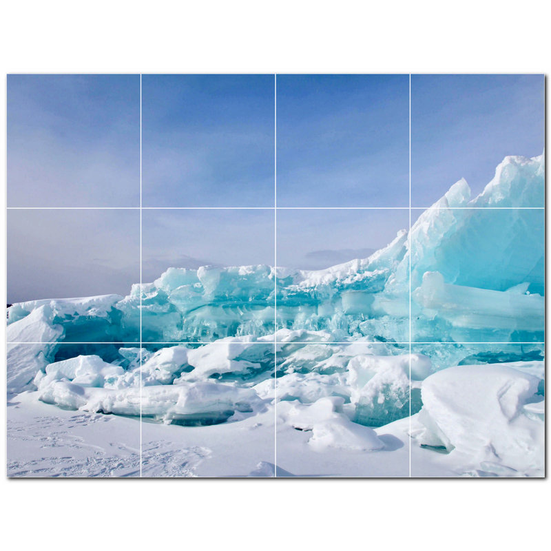 Glacier photo 8 x 8