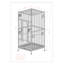 Grande cage de vol plate noire par HQ-1493482327