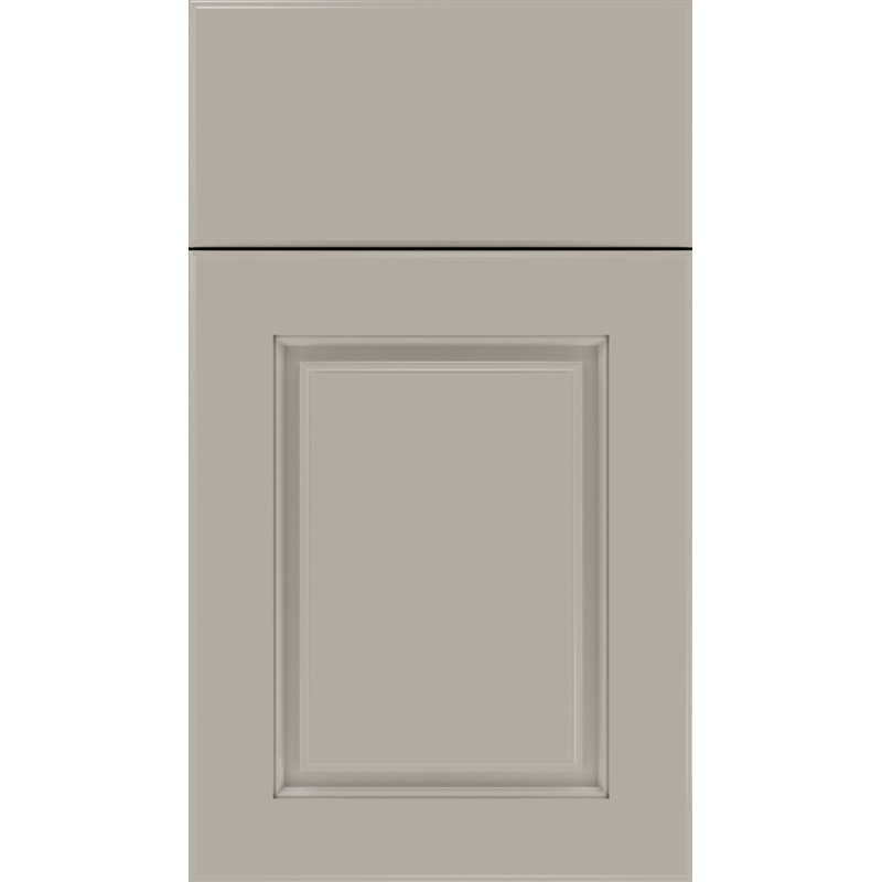 Échantillon de porte à accès complet Dwelling Allsbrook, Satin Cosmo, Bois manufacturé (thermofoil)