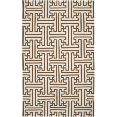 Berkley Flatweave Wool Geometric Indoor Rug