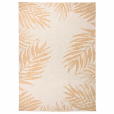 Hordville Rectangle Floral Hand Woven Indoor / Outdoor Area Rug