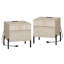 Table d'appoint WAMPAT 63'' L avec 4 portes et tablette réglable, grande table de rangement avec placard fermé pour salon, chambre et entrée-2038185698-2005617338