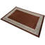 Tapis à bordure en méandre grecque 5 pi x 7 pi