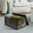 Sorbus Wooden Pattern Fabric Box 2-Pack-416146671