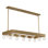 Etereo 14-Light Linear Chandelier in Spumante by Breegan Jane