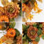 Couronne d'automne pour couronnes d'automne de 18 pouces pour porte d'entrée