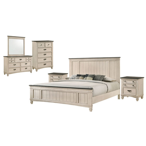 Ophelia & Co. Barrasso Standard 6 Piece Bedroom Set | Wayfair