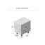 Table de chevet en bois massif Pascal