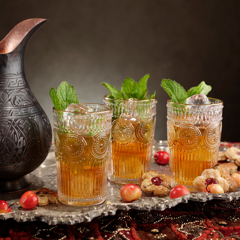 Alharit 12.75oz. Highball Glass Set