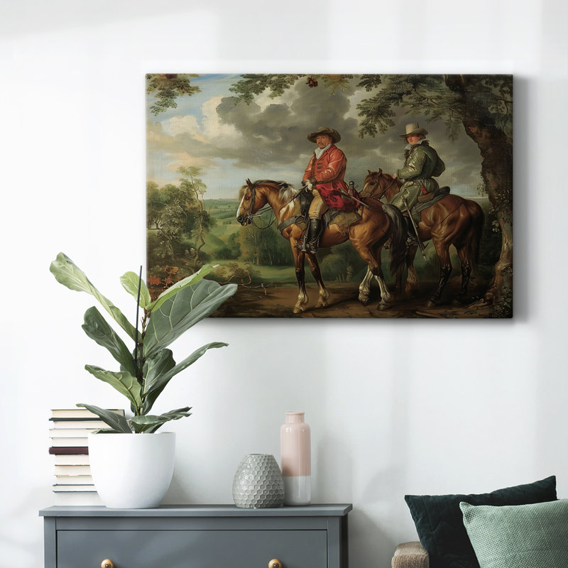 Animaux, paysage, série CDXII, H 12 po x l 18 po