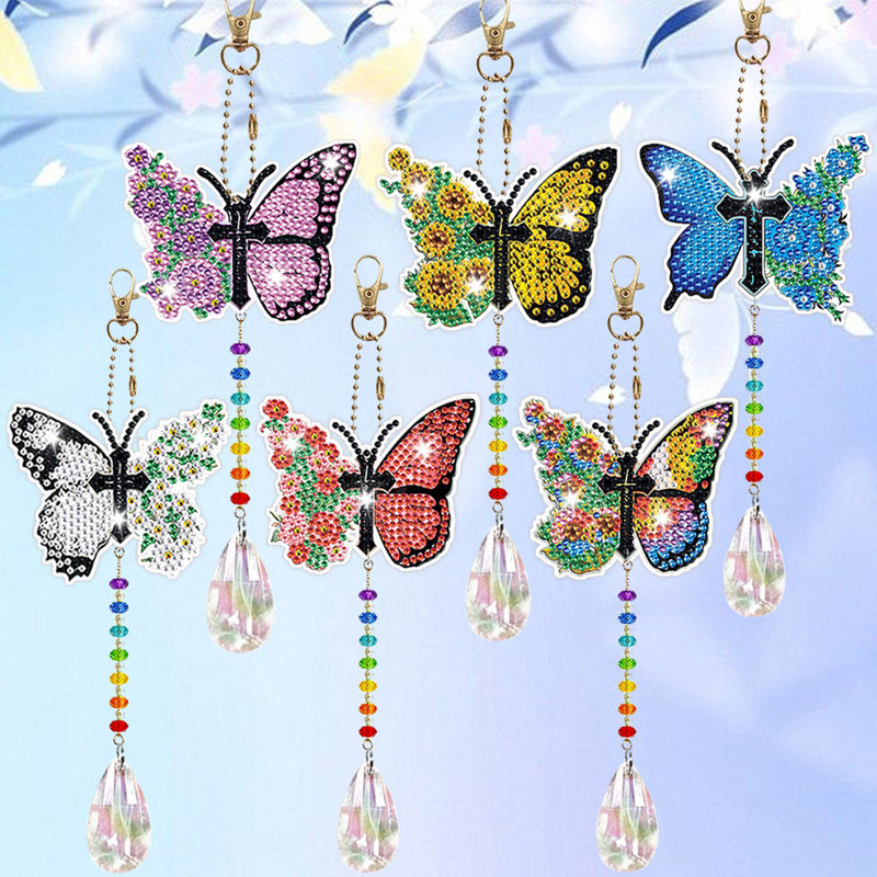 28cm Animal Print Acrylic Animals Hanging Figurine Ornament