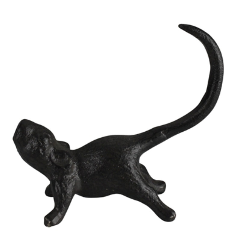 Souris avec queue incurvée, fonte
