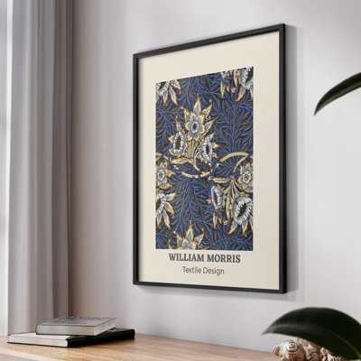 William Morris, reproduction encadrée CXVII