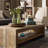 Picture Color Solid Wood Rectangular Coffee Table-22809826