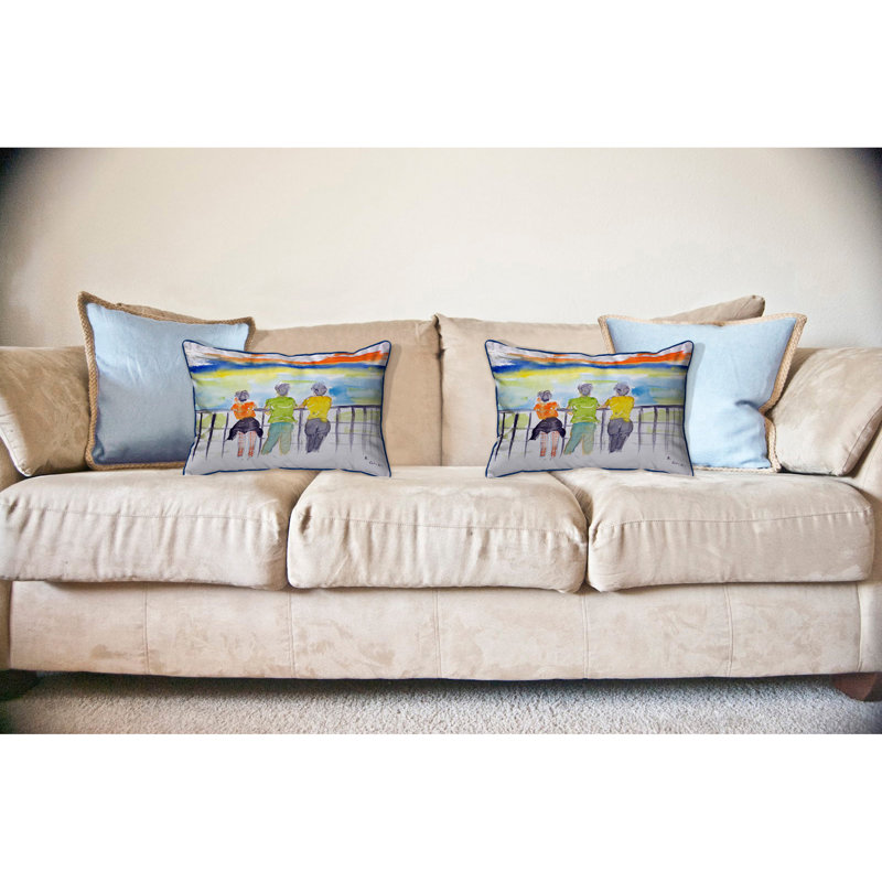 Housse de coussin rectangulaire pour femme, Grand