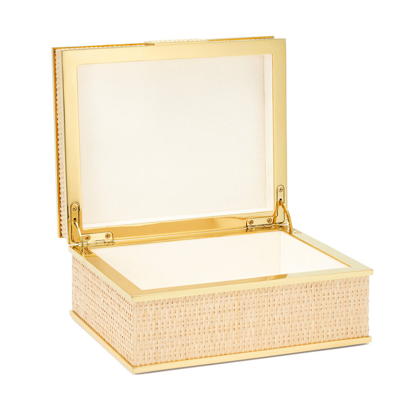 Colette Wicker Jewelry Box +
