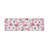 Excelsa table runner Coral cotton 45x140 cm multicolor
