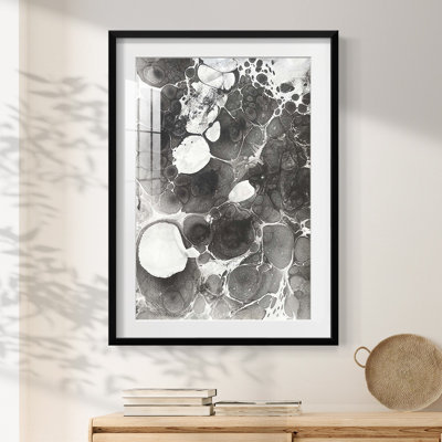 Marbling IV -Framed Print